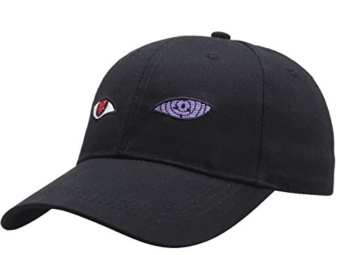Wantism Sharingan Baseballmütze Sport Freizeitmütze Snapback Verstellbare Mütze Mehrfarbig, mehrfarbig, One size