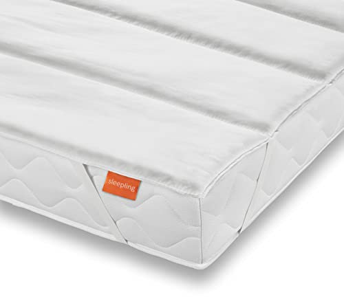 sleepling Topper Energiespartopper 100 x 200 cm, Matratzenschoner Matratzenauflage, 100% Mikrofaser, extra warmes Unterbett, 4 Eckgummis bis 30 cm Matratzenhöhe, waschbar 60 Grad
