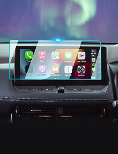 BIXUAN 12,3 Zoll Navigation Schutzfolie kompatibel mit Nissan X-Trail T33 Qashqai e-POWER J12 2022-2023 2024 Displayschutzfolie Transparent 9H Kratzfest Gehärtetes Gla GPS Navi Folie
