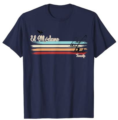 El Médano Tenerife Windsurfer Retro Racing Windsurfer T-Shirt