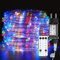 Jopassy Lichterschlauch Aussen 10M 100LEDs, Lichtschlauch Außen Innen 8 Modi Lichtschlauch für Weihnachten, Party. lichterschlauch mit Fernsteuerung. Wasserdicht Außenlichterkette-Bunt