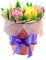 Guimauves artisanales à la confiture Bouquet sucré de fleurs en guimauves à la russe cadeau original Anniversaire | baptême | maman | pour elle (Mini Pot Fleurs 3 saveurs)