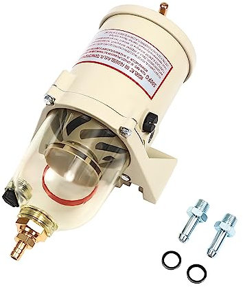 Luftfilter Wasser und Ölabscheider 500FG 500FH Kompressor Wasserabscheider Druckluft Druckminderer Luftfilterregler Diesel Marine Kraftstofffilter Öl Wasserabscheider mit Schraubring