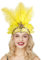 boseucn Karneval Kostüm Damen, Damen Samba Kopfschmuck Federschmuck Karneval Fasching Mottoparty Federkopfschmuck Brasilien Feder Haarschmuck Frauen Festival Burlesque Kopf Schmuck Stirnband