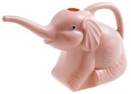 MagiDeal Arrosoir éléphant Mignon 2L, Outil de Jardinage, Pot d'arrosage pour Plantes avec Longue buse pour Enfants, Fonctionnel et créatif, 30x12x18cm, Rose