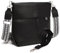 Myhozee Umhängetasche Damen Mittelgroß Handtasche Schwarz - Klein Crossbody Bag PU Leder mit 2 Gurt, Schultertasche Tasche Damenhandtasche Uni mit Breitem Gurt für Frauen/Damen