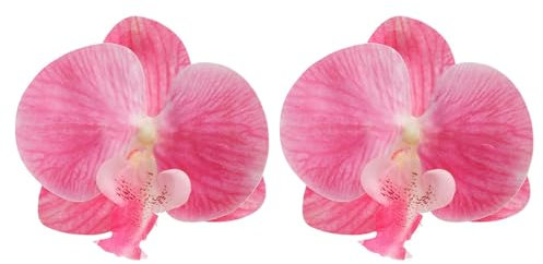 Elegante Schmetterlings-Orchideen-Ohrringe Für Damen – Modische Ohrstecker Mit Blumenblütenblatt, Übertriebener Vintage-Schmuck, Charmantes, Schickes Accessoire, Trendige Blumen-Ohrringe, Geschen