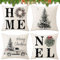 HIQE-FL Weihnachtskissenbezug,Kissenbezug Weihnachten,Weihnachten Kissenbezüge,Weihnachten Deko,Weinachtsdekorationen,Weihnachtskissen Kissenbezug,für Deko Weihnachten Sofa Schlafzimmer Couch