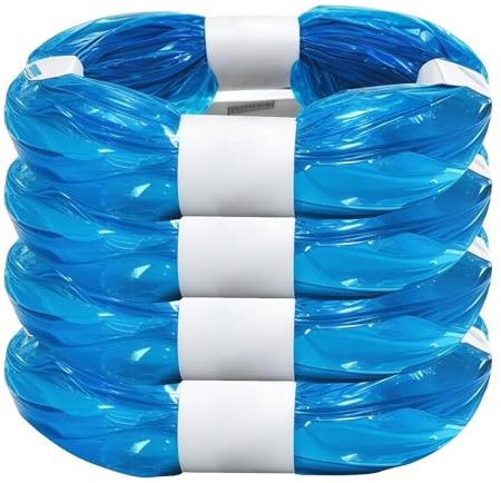 GmwyCzV 4 Piezas Recambio Papelera Pañales, 4.5M Recambios para Papelera de Pañales, Recambios Contenedor de Pañales con Función Antiolor, Bolsas Pañales Compatible con Todos Contenedores de Pañales