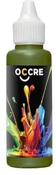 Olivgrüne Acrylfarbe, 20 ml OcCre