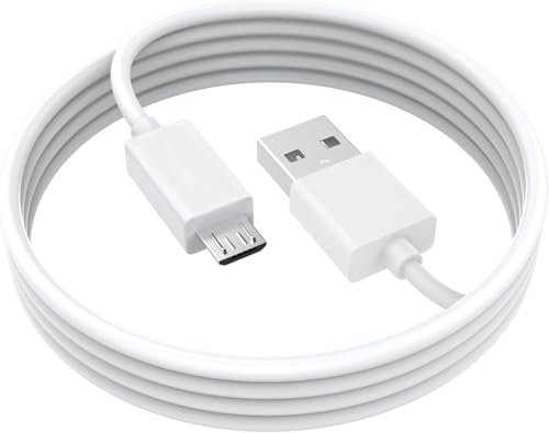 Zosvoses Micro USB Charging Cable Compatible with Old Kindle E-Readers, Paperwhite, Oasis and 2020 & Older Kindle & Fire Tablets, 2018 8th Gen & Older Fire HD Charger Cord (6.6ft)
