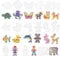 Pmueuff 5MM Plantilla de Cuentas, 15 PCS Pegboards Plantillas Transparentes para Cuentas para Planchar con 15 Tarjetas Coloridas Placas Cuadrado Transparente para Cuentas Niños Artesanía Perla