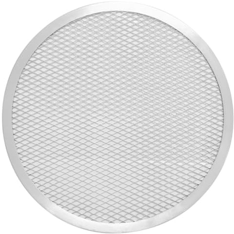 Vogue Pizza Screen Aluminium, 254mm 10 Inches | Mesh design allows maximum airflow to produce consistently crispy pizza bases and crusts in busy commercial kitchens.