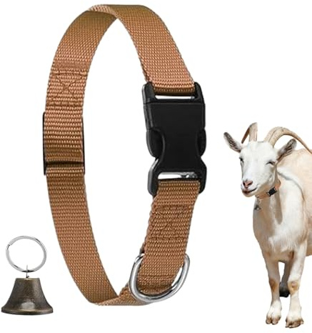 Halsband für Ziegen, Glocke, Weide, für Pferde, Schaf, Zubehör für Tiere, Anti-Verlust, klarer Klang für Kuh und kleine Bauernhoftiere