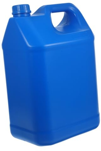 KOMBIUDA Contenedor de Almacenamiento con Tapa Resistente Fugas para Líquidos Químicos y Aceite Bidón Sellado Azul Opaco para Camping y Uso Industrial