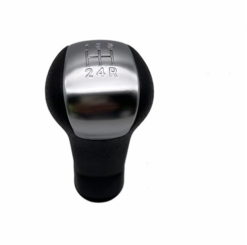 GTVRFLOKI Gear Shift Lever Compatible with Nissan for Qashqai 2006 2007 2008 2009 2010 2011 2012 2013 Car Manual Gear Shift Knob Car Accessories(Black)