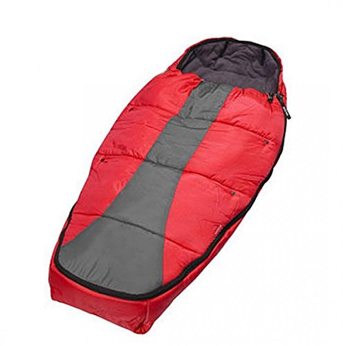 Phil & Teds E3SB11 - Fußsack Snuggle & Snooze, rot / anthrazit