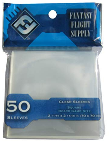 Fantasy Flight Games - 50 Square Board Game Sleeves