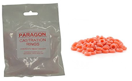 Castrating Rings / Bands For Ritchey Castrating Ring Applicator / Pliers (100 Pack)