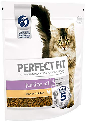 Perfect Fit Katzen-Trockenfutter Truthahn, 3 x 750 g