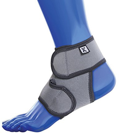 KEDLEY Ankle Support Brace | Premium Medical Grade Neoprene Compression Support features Adjustable Velcro Straps | Ideal for Ankle Sprains, Strains and Arthritic Ankles | Aiding Rehabilitation