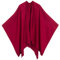 MELIFLUOS DESIGNED IN SPAIN Damen Schal Wrap Poncho Ruana Cape Cardigan Pullover Open Front für Frühling Herbst Winter (PC03-13)
