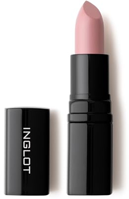 Inglot LipSatin Lipstick - Creamy lipstick with a satin finish | Moisturising lipstick with intense colour | Long-lasting | Intense colour | 4.5 g | 315