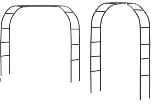 Tytroy Arche de Noël en métal reconfigurable et Facile à Assembler pour extérieur et intérieur - 2,3 m - Arche de Jardin ou de Mariage pour fête de Mariage - Décorations élégantes et Plantes