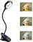 Akynite 36 LED Leselampe Aufladbar mit akku, USB Adapter enthalten, 3 Farbwechsel und 3 Helligkeit, Bettlampe Klemmlampe ohne Kabel für Schlafzimmer, Lampe Wickeltisch, Schwarz