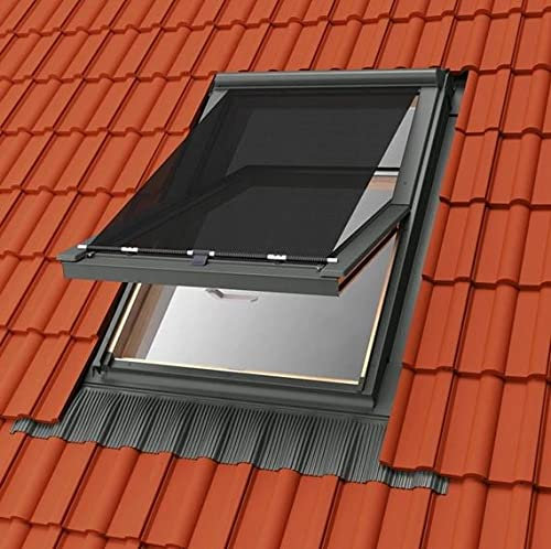 Hitzeschutz-Markise für Dachfenster, Größe: S6A, S8A. Kompatibel mit Dakstra Dachfenster! DAKEA Dachfenster! RoofLITE+ Dachfenster! LuXtra Dachfenster! Solstro Dachfenster!
