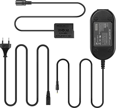 DMW-AC8 Adaptateur Secteur AC DMW-DCC8 Coupleur CC DMW-BLC12 Batterie factice pour appareils Photo Panasonic Lumix DMC-FZ2500 FZ1000 FZ300 FZ200 G85 GX8 G7 G6 G5 DC-G90 G95