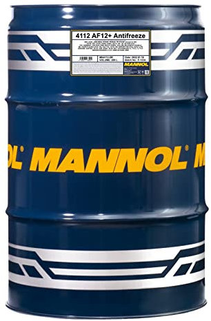 MANNOL 4112 Antifreeze AF12+ Longlife Kühlerfrostschutz Konzentrat 208L