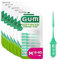 GUM SOFT-PICKS COMFORT FLEX MINT Interdentalreiniger | Zahnzwischenraumreinigung Und Plaqueentfernung | Breiter Griff Und Flexibler Hals (M - 6x40)