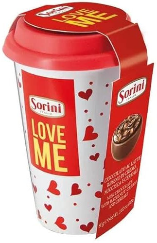 Sorini Tazza LOVE me con cioccolatini all'interno 80 g