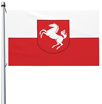 Flagge Des Landschaftsverbandes Westfalen-Lippe Flaggen 3x5 Fuß Outdoor-Dekorationsflagge Leichtes Banner Home Party-Flaggen Hof 3x5 Flaggen