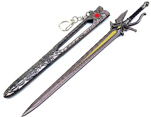 Superbuybox Final Fantasy 16 Kampfsport-Waffenschwert-Spielsammlung, Schreibtisch-Raumdekoration, Rucksack-Anhänger, Geschenk (Schwert des Vaters)