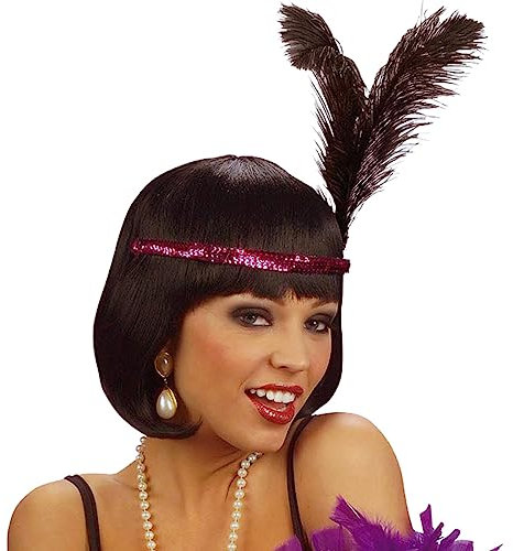 NET TOYS - Pink - Edler Frauen-Kopfschmuck Gatsby Kopfschmuck