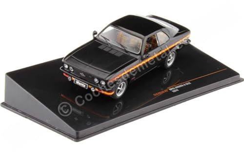 ixo models kompatibel mit Opel Manta A GT/E Black Magic 1974 schwarz Modellauto 1:43