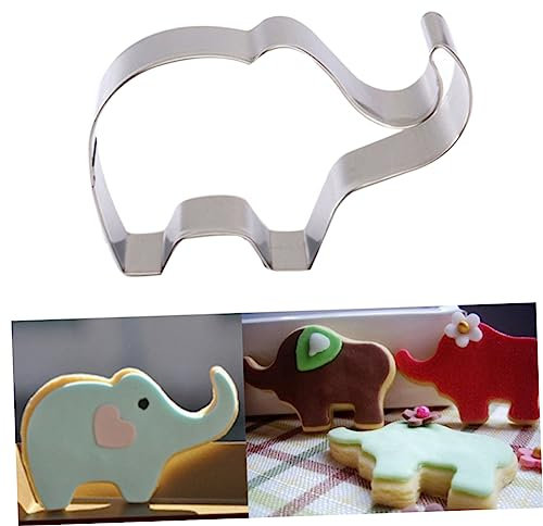 BESTonZON Neujahrskeks Keksformen Aus Metall Kätzchen-ausstecher Keksformen Backen Kuchenschneider Aus Edelstahl Donut-ausstecher Tiramisu Kuchen Mousse-ringe Kind Selbstgemacht Backform
