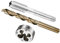 CoCud Metric Tap and Die and Drill Bit Set, M12 x 1.75 Tap & Die Thread 10.2mm Drill Diameter, Left Hand Machine Screw Tap Tool Kit - (Applications: for Threading Tapping Repair)