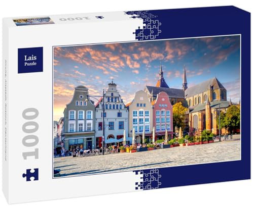 Lais Puzzle Kirche, Altstadt, Rostock, Deutschland 1000 Teile
