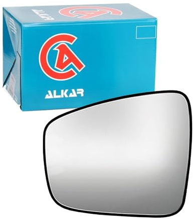ALKAR Spiegelglas, Außenspiegel 6431208 links, konvex | 6431208 Kompatibel mit Spring
