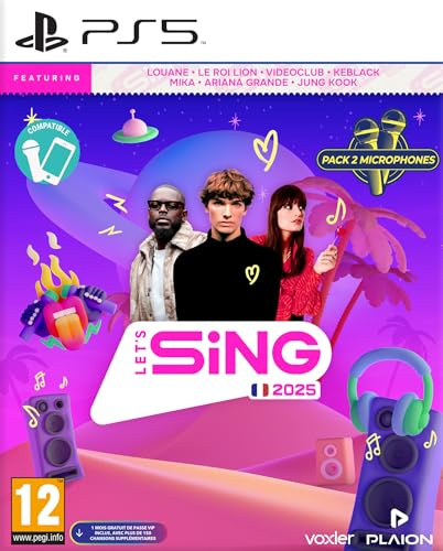 Let’s Sing 2025 – PACK 2 MICROS ( PlayStation 5 )