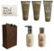 Gift Set For Christmas, 50ml Indian Cress Shampoo, 80ml Indian Cress Conditioner, Pink Pepper Hand Lotion 100ml, 1 Gift Bag, 1 Gift Card