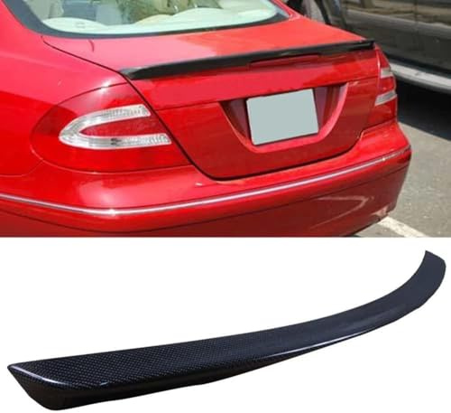 Teptal Heckspoile Spoiler Heckklappe Dachspoiler für Mercedes Benz CLK Class W209 C209 AMG Coupe 2003-2009, Heckspoiler Flügellippe Autodach Rear Spoiler Lippe Set Sport Performance