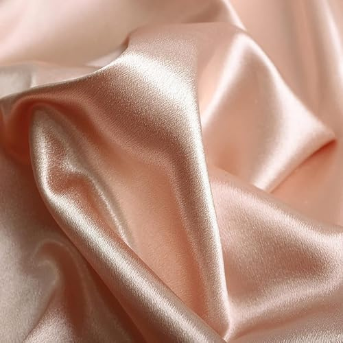 Yiemoge Satin-Fotohintergrund, Seide, glänzender Stoff, Stoffhintergründe für Waren, Handwerk, Schmuck, Kosmetik, Lebensmittel-Fotoshootings und Flache Liege (Champagner, 150 x 100 cm)