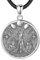 GXGM 3 Monde Göttin Halskette,Silber Anhänger Heidnisch Wiccan Magische Göttin Hekate Lilith Amulett Schutzschmuck für Frauen Männer