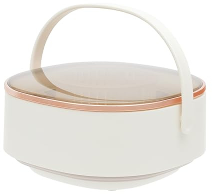 JIDIJINGH Mini Lavadora Plegable 13L, Portátil Pequeña Lavadora con 3 Modos y Escurridor, Ozono y Luz Azul, Para Ropa Interior, Ropa de Bebé, Viaje, Acampamento, Apartamentos, Blanco Otro