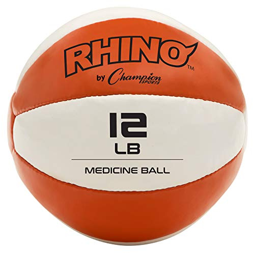 Champion Sports Medizinball aus Leder