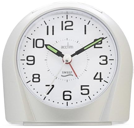 Acctim Europa 14117 Wecker mit schleichendem Uhrwerk